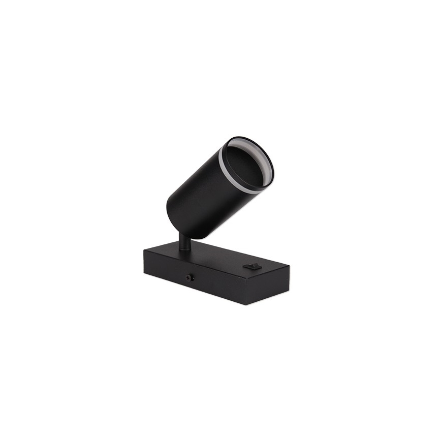 Wandspot 1xGU10/35W/230V zwart