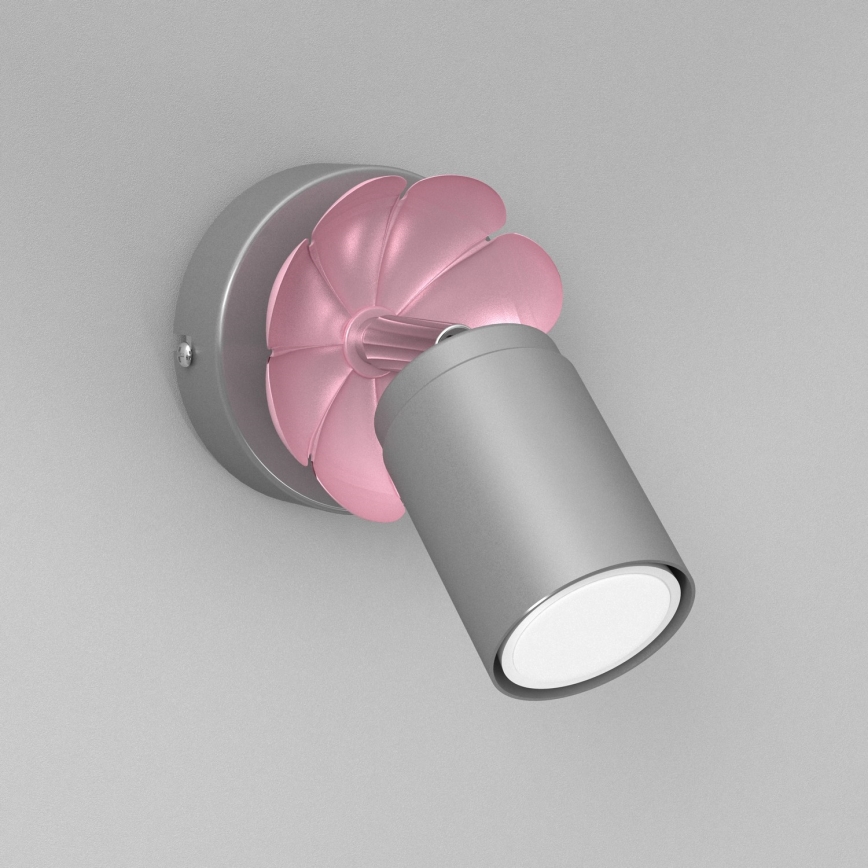 Wandspot BLOEM 1xGU10/8W/230V mat chroom