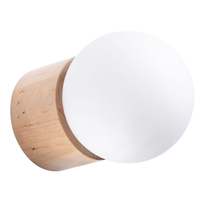 Wandspot BOOMO 1xG9/8W/230V beuken