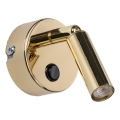 Wandspot ENZO 1xG9/8W/230V goud