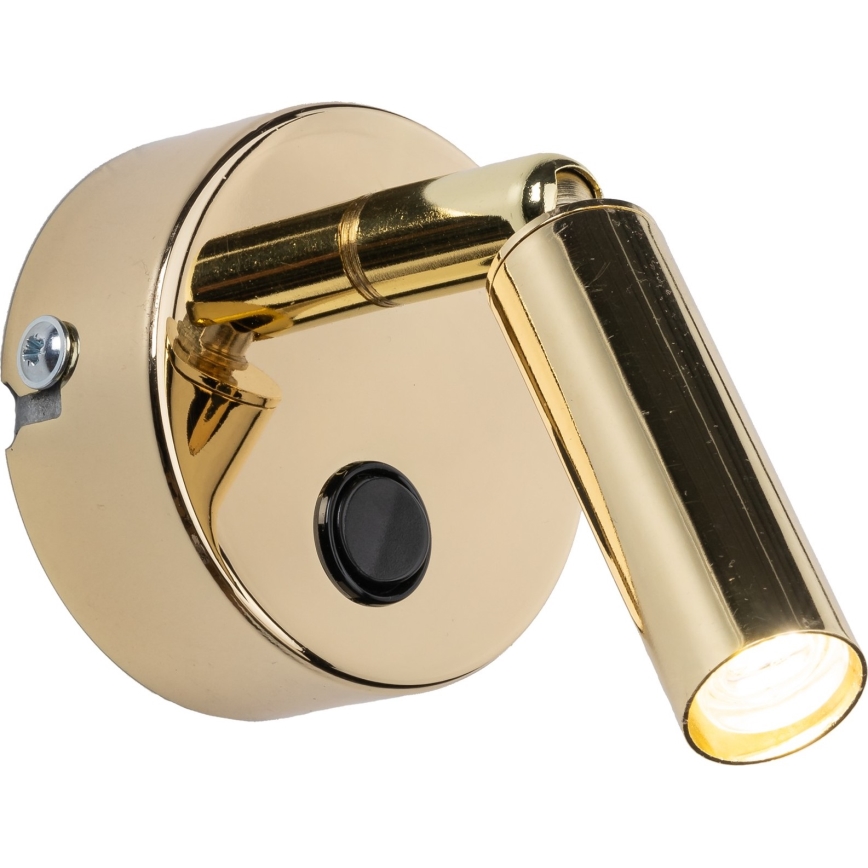 Wandspot ENZO 1xG9/8W/230V goud