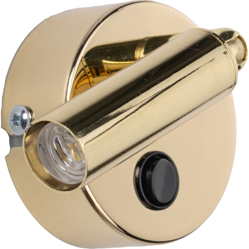 Wandspot ENZO 1xG9/8W/230V goud