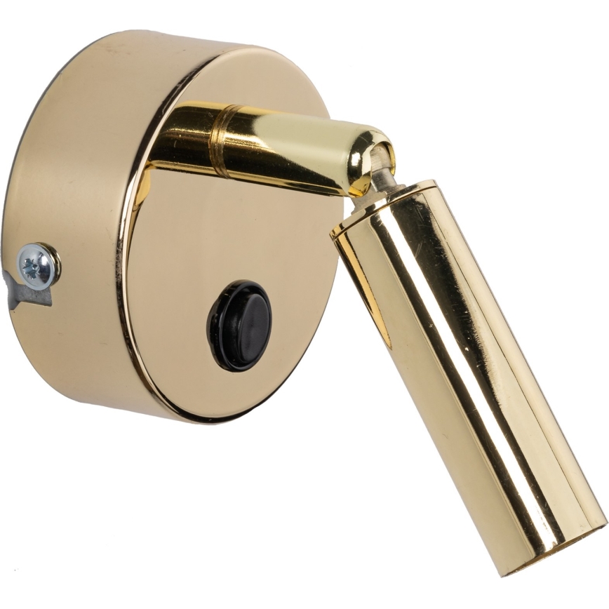 Wandspot ENZO 1xG9/8W/230V goud