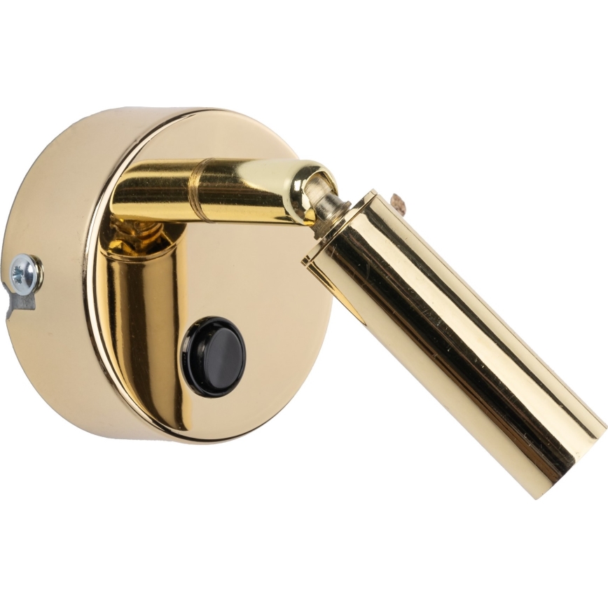 Wandspot ENZO 1xG9/8W/230V goud