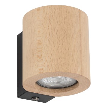 Wandspot EVE 1xGU10/10W/230V beuken