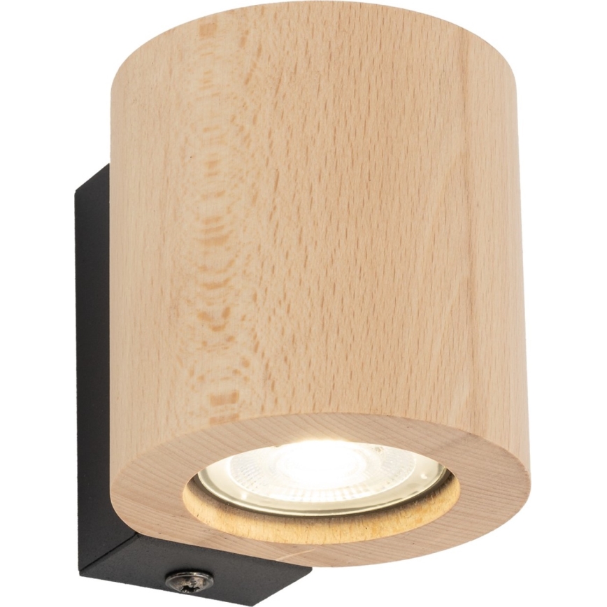 Wandspot EVE 1xGU10/10W/230V beuken