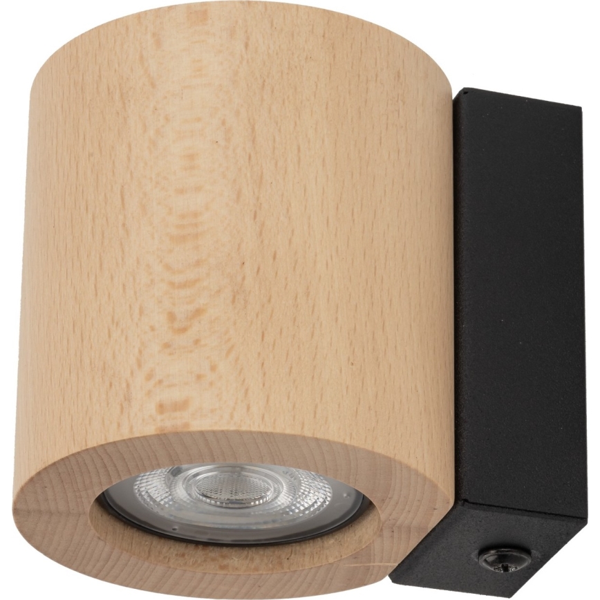 Wandspot EVE 1xGU10/10W/230V beuken