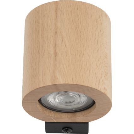 Wandspot EVE 1xGU10/10W/230V beuken