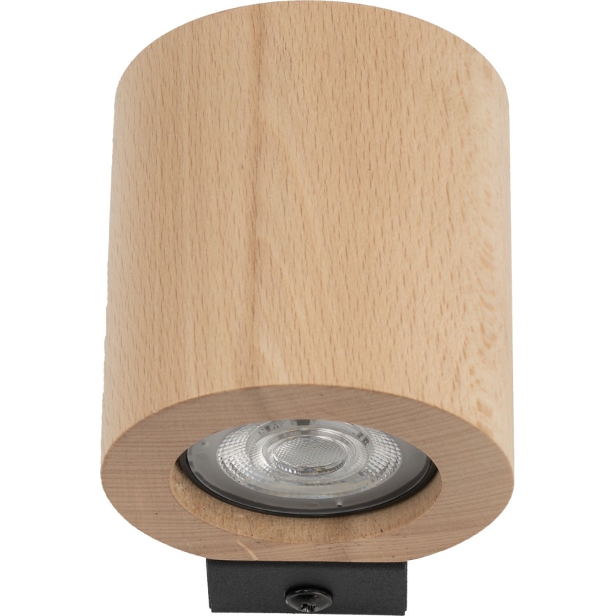 Wandspot EVE 1xGU10/10W/230V beuken