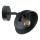 Wandspot FAUN 1xE27/60W/230V zwart