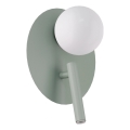 Wandspot HOTEL MOOD 1xG9/12W/230V + 1xG9/3W mintgroen