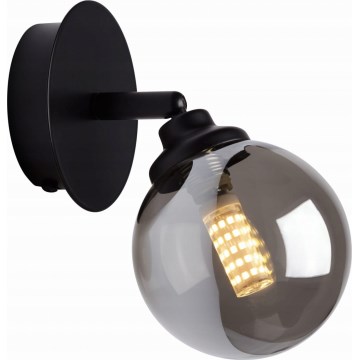 Wandspot IMAGINE 1xG9/40W/230V zwart/gerookt