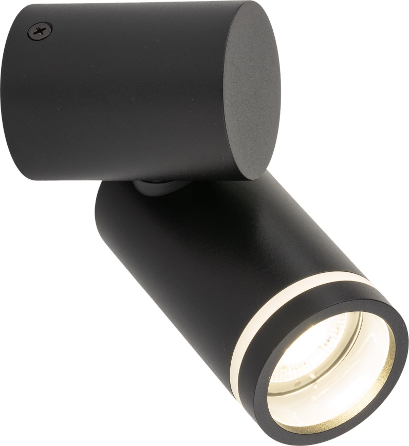 Wandspot JET SET 1xGU10/10W/230V zwart