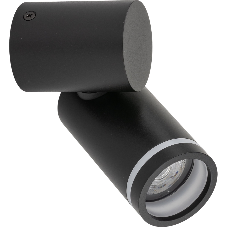 Wandspot JET SET 1xGU10/10W/230V zwart
