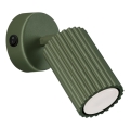 Wandspot KARBON 1xGU10/10W/230V groen
