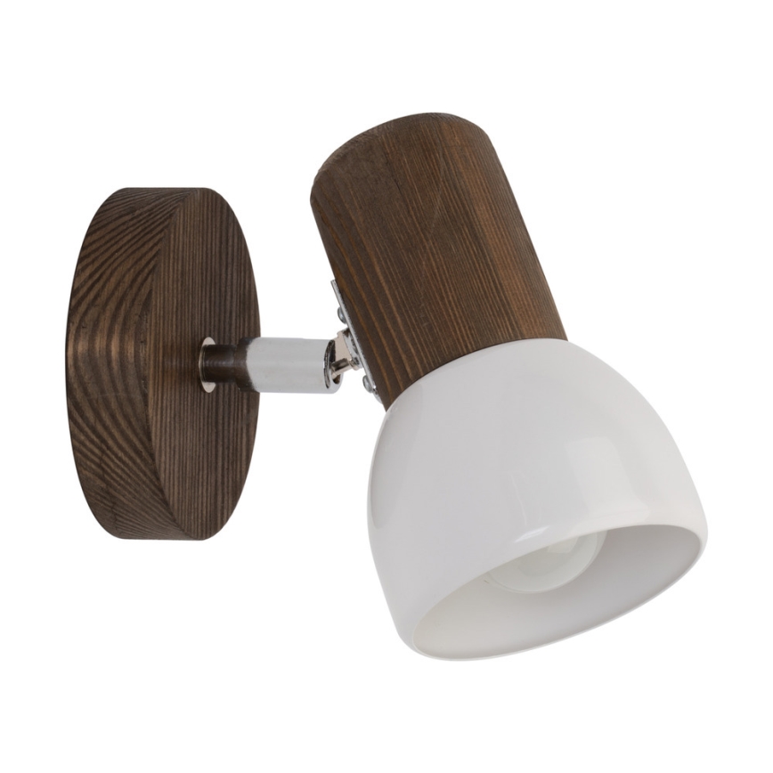 Wandspot NEL 1xE27/15W/230V grenen