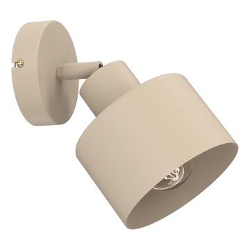 Wandspot PARKLA 1xE27/15W/230V beige