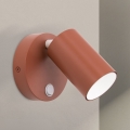 Wandspot PENN 1xGU10/13W/230V baksteenrood