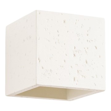 Wandspot QUAD 1xG9/8W/230V beton/crème