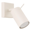 Wandspot RING 1xGU10/10W/230V crème