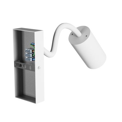 Wandspot SQUALLA VARIOSA 1xGU10/10W/230V wit