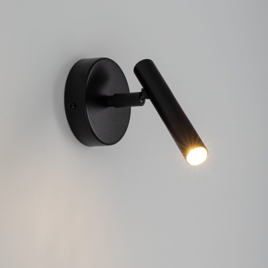Wandspot STALACTITE 1xG9/2,5W/230V zwart