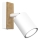 Wandspot TULON 1xGU10/8W/230V wit/eiken