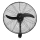 Wandventilator 115 W / 230 V, Ø 66 cm, zwart, inclusief afstandsbediening