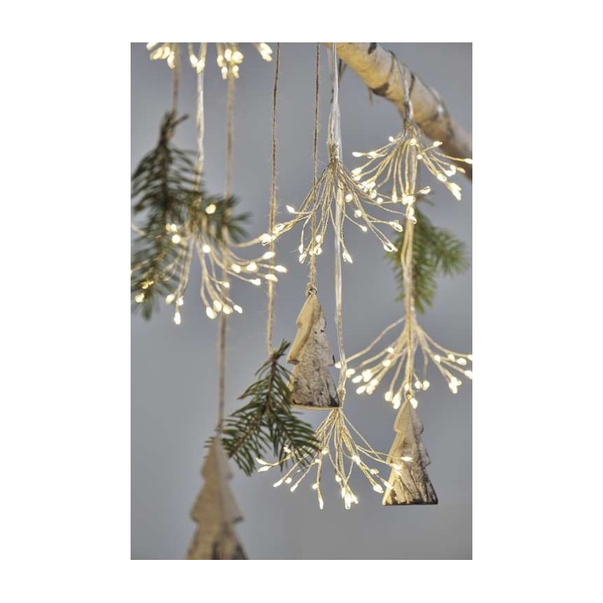 Warm Witte LED kerstketting 150x LED / 5,35m