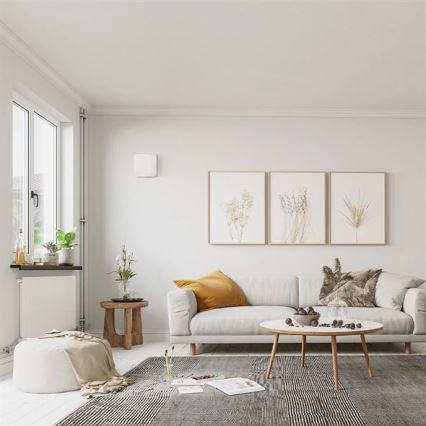 Warmteterugwinningsunit voor de kamer 12W Wi-Fi Tuya + afstandsbediening