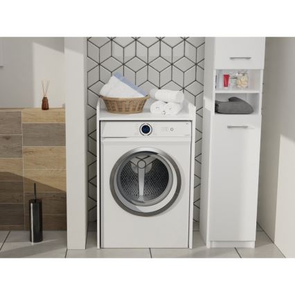 Wasmachine kast POLA 98x64 cm wit