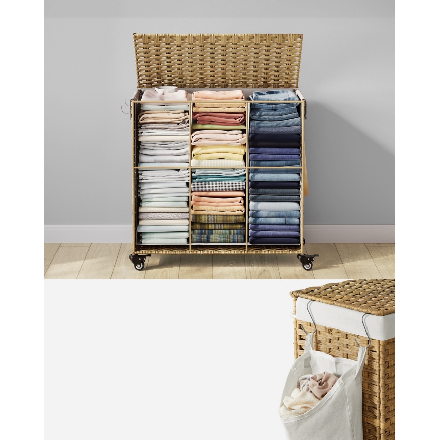 Wasmand FLYN van rotan