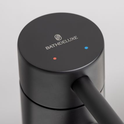 Wastafelkraan RINGSTED 17,8 cm mat zwart