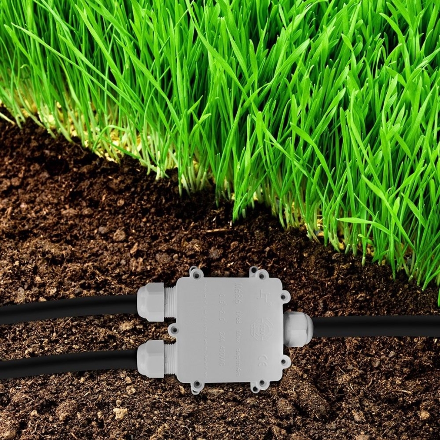 Waterdichte aansluitdoos IP68 wit