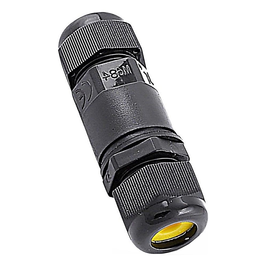 Waterdichte connector IP68 zwart