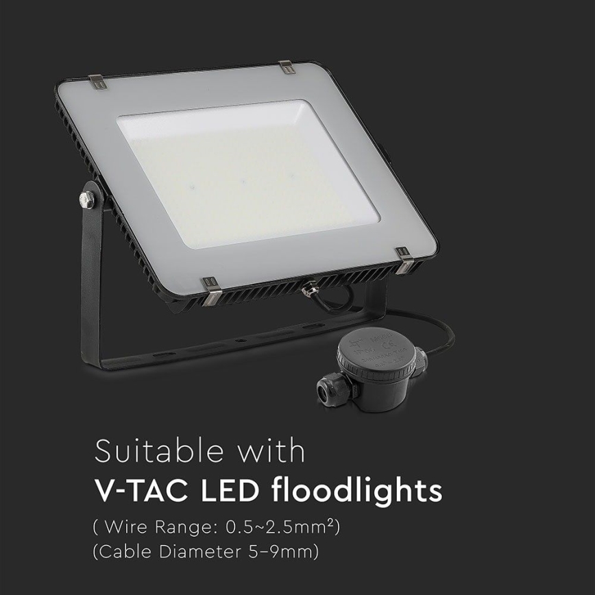 Waterdichte verbindingsconnector IP66 zwart