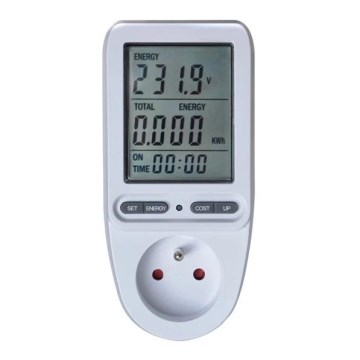 Wattmètre de consommation électrique 3680 W / 230 V