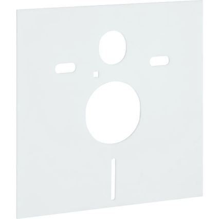 WC suspendu ROUND + abattant SoftClose ROUND + plaque de commande SIGMA + module encastré + rondelle isolante