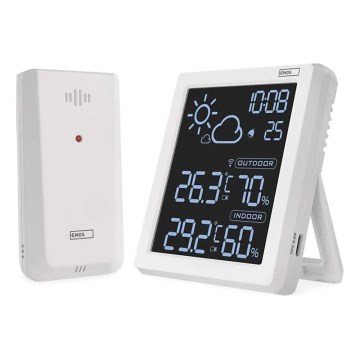 Weerstation 5V (2xAAA + 2xAAA), zwart