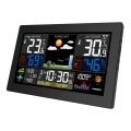 Weerstation met kleuren LCD-scherm 230V/2xAA + 2xAA