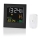 Weerstation met kleuren LCD-scherm 230V/3xAAA + 2xAA zwart