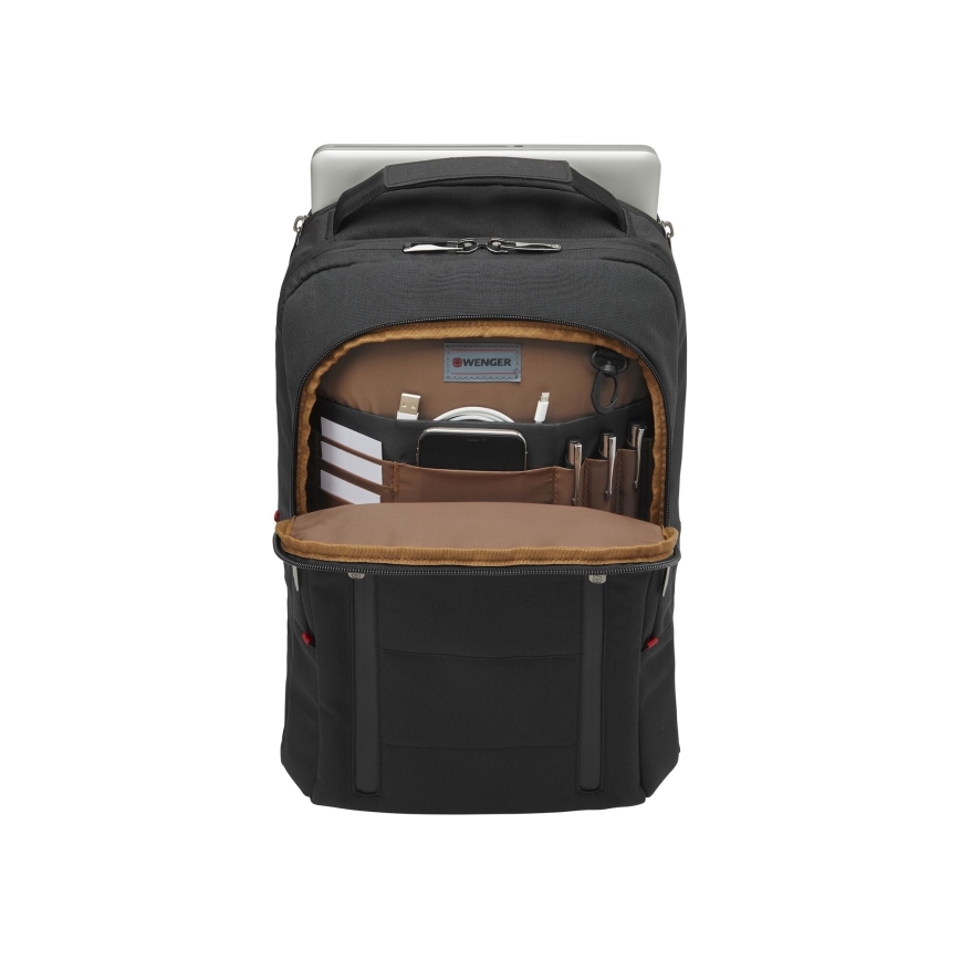 Wenger - Laptoprugzak 16 l 16" met tabletvak 12" Stad Traveler zwart