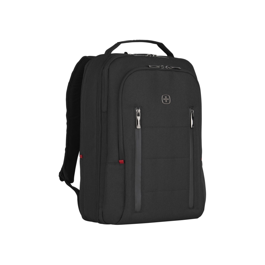 Wenger - Laptoprugzak 16 l 16" met tabletvak 12" Stad Traveler zwart