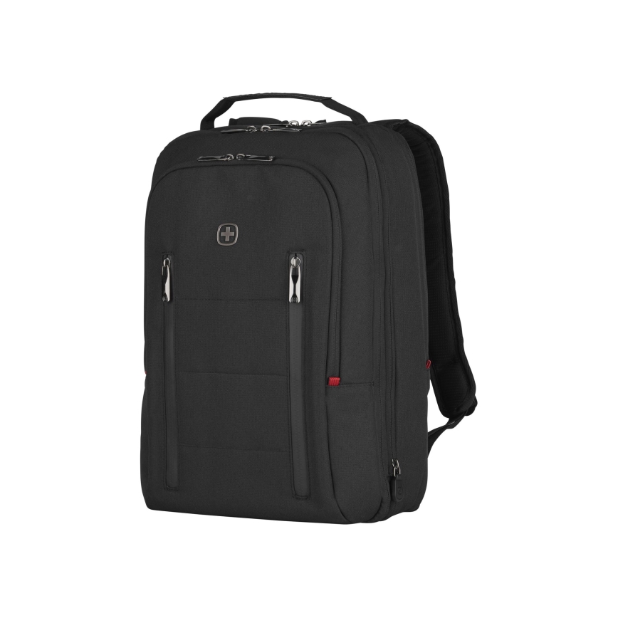 Wenger - Laptoprugzak 16 l 16" met tabletvak 12" Stad Traveler zwart