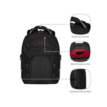 Wenger - Laptoprugzak 20 l 15" met tabletvak 10" Gigabyte zwart