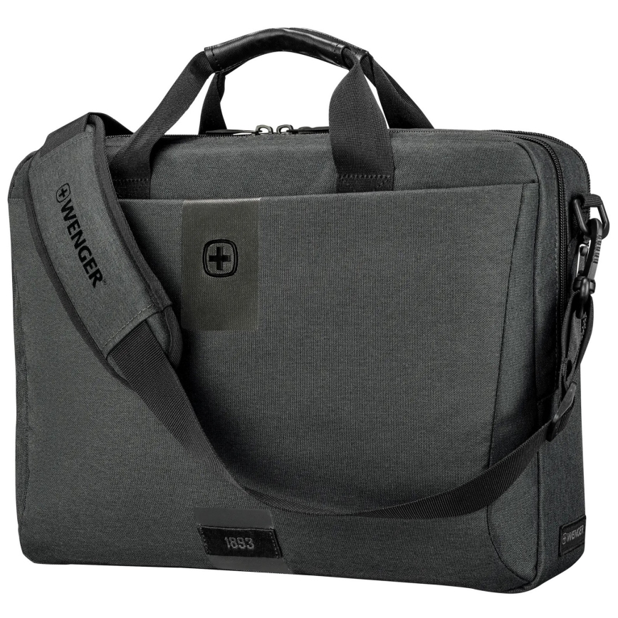 Wenger - Laptoptas 15 l 16 met vak voor 10 tablet MX ECO Brief grijs