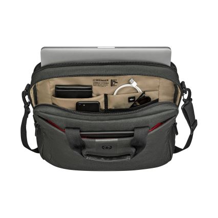 Wenger - Laptoptas 15 l 16 met vak voor 10 tablet MX ECO Brief grijs