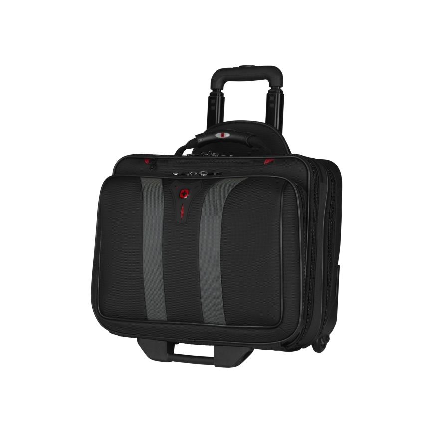 Wenger - Reisbagage op wielen 29 l + laptoptas 15,6" Granada zwart