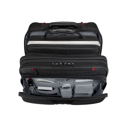 Wenger - Reiskoffer op wieltjes 25 l 17 + laptoptas 15,6 Patriot zwart