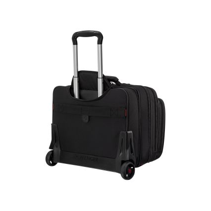 Wenger - Reiskoffer op wieltjes 25 l 17 + laptoptas 15,6 Patriot zwart